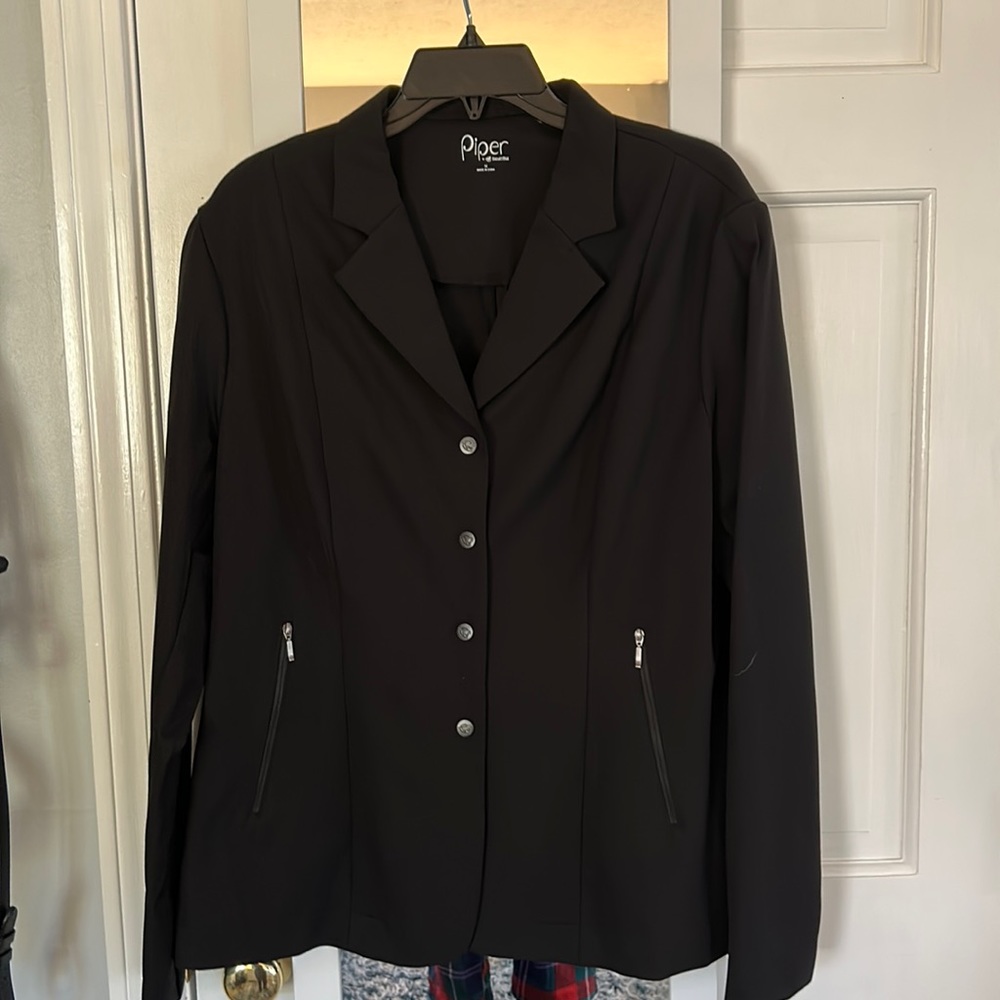 Piper by Smartpak Black show jacket Womens size 14